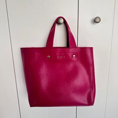 Furla leather bag tote handbag