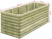 Garden Raised Bed 150x56x48 cm Impregnated Pinewood 19 mm ID: 18105 |