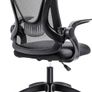FREE EXPRESS SHIPPING Ergonomic Office Chair Desk Chair For Home Office, Adjustable Mesh Chair, Swivel Computer Chair With 90 Degree Flip-up Armrest & Lumbar Support, 360 Degree Rotation Work Chair Image 2