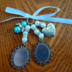 Wedding Bouquet Photo Charm