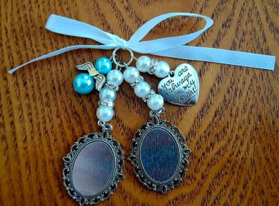Wedding Bouquet Photo Charm