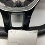 VW Polo Flat Bottom black leather steering wheel 6C0419091D 2015 A2l10b1s Image 4