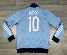 Adidas Argentina Leo Messi Retro Track Jacket Mens Medium