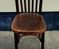 Vintage bentwood chair