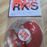 Sparks Mad red liquid filled blue splatter vinyl Image 2