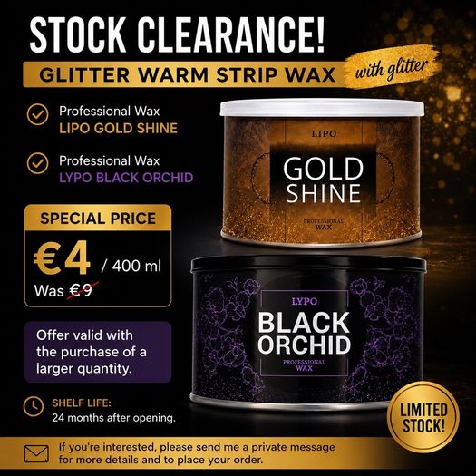 Stock Clearance! Warm Wax