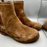 Womens Timberland EK Dark Brown Leather Zip Up Casual Chelsea Boots UK 4.5 Image 4