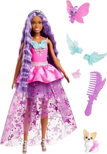 Barbie Netflix A Touch of Magic Doll A Hidden Spell with 2 Fantastic Animals 7"