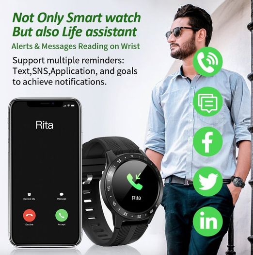 Brand New Smart Sports Watch with All In 1 Monitor.