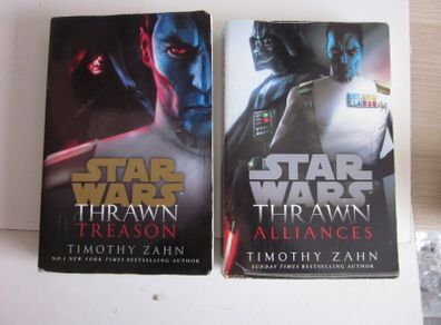 Star Wars Books Thrawn Treason and Alliance by Timothy Zahn