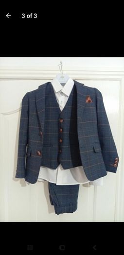 boys communion suit aged 8