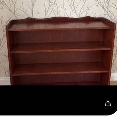 wooden bookcase