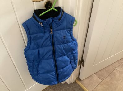 Timberland puffer gilet age 5