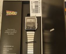 Casio Back to the Future 40th anniversary Watch