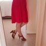 Red Skater Dress Dorothy Perkins - 8 Image 6