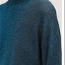 COS Metallic Sheer High-Neck Knit Top Image 5
