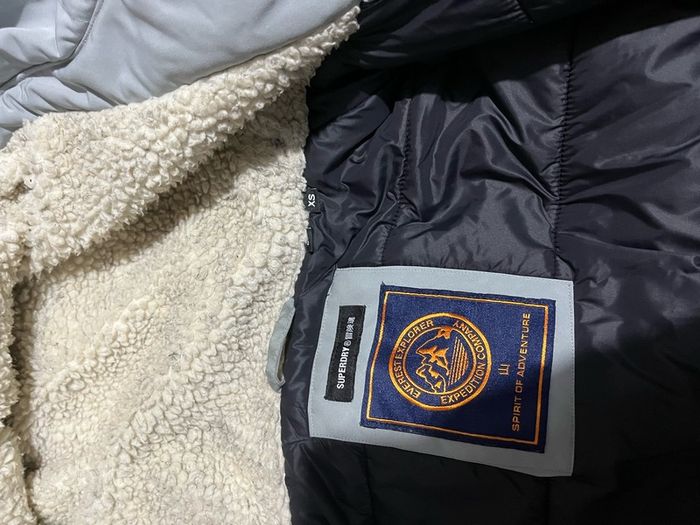 Superdry men winter hooded jacket