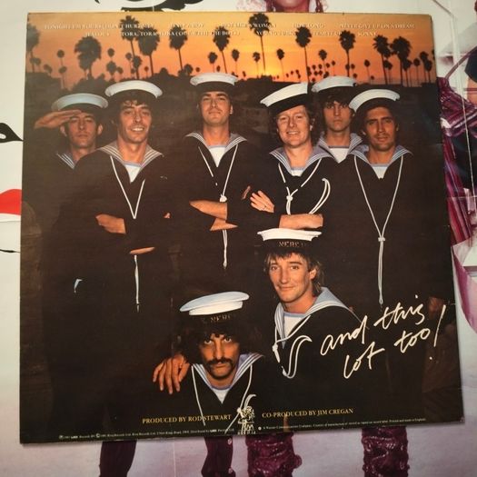 Rod Stewart -  tonight Im yours Irish pressing