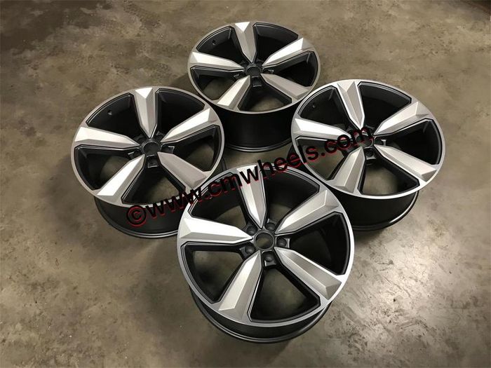 18 19 20" Inch Audi RS4 / RS5 Style Alloy wheels A4 A5 A6 A7 A8 Q3 Q5 Q7 Q8 5x112 Caddy Van Golf Seat Leon  skoda superb octavia