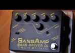 Tech 21 Sansamp Bass driver DI / Preamp pedal