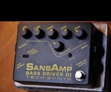 Tech 21 Sansamp Bass driver DI / Preamp pedal
