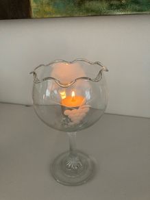 Candle holder beautiful no label