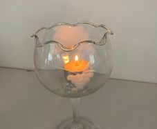 Candle holder beautiful no label