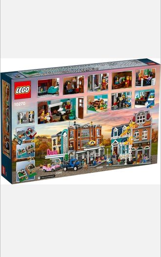Retired Lego 10270 Bookshop - Brand New - Open Box