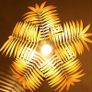 BRAND NEW Coconut tree chandelier tropical bohemian style hanging LED lights Image 4