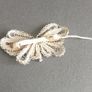 Vintage Maltese 917 Silver Filigree Butterfly Brooch Image 6
