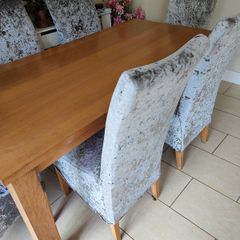 Dining table and chairs