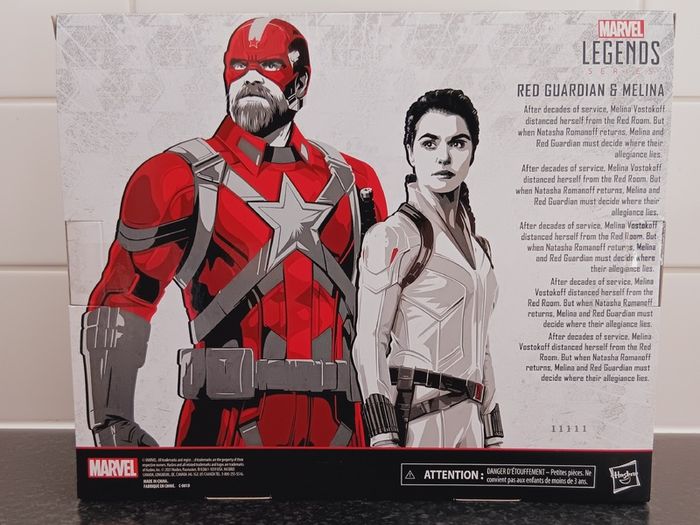 Marvel Black Widow figures Red Guardian & Melina (NEW)