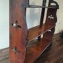 wooden hanging/freestanding wall shelf unit Image 7