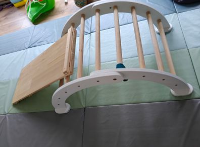 Montessori wooden climbing frame