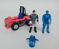 Kenner M.A.S.K. Dynamo Vehicle & Bruce Sato