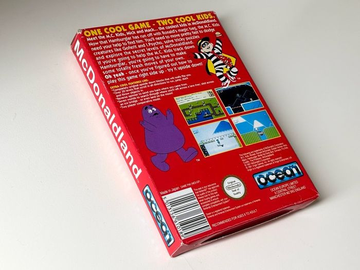 McDonald Land for Nintendo NES - Boxed