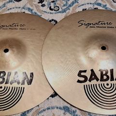 Sabian 13" Signature Dave Garibaldi Jam Master Hi-Hat Cymbals