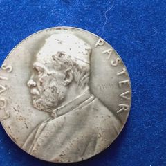 MEDICAL Medal - DOCTORS Louis-Pasteur - 1838 - silver 950% "AU"