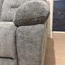 3+2 Montana Grey & Beige fabric recliner sofa Image 7