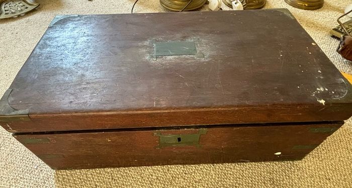 Victorian mobile writing desk