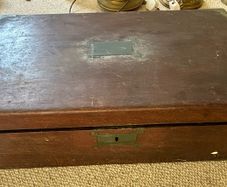Victorian mobile writing desk