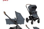 Joie Chrome DLX Trio 3-in-1 Travel System with i-Snug 2 i-Size R129 Car Seat Moonlight