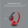 New Foldable Wireless Bluetooth Stereo Headset Headphones with Microphone Image 6