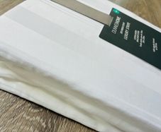 100% Cotton - Luxury Stripe Cotton Sateen King Duvet Cover - 230-thread count Sateen Cotton KING
