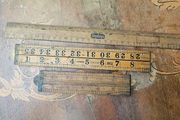 3 wooden rulers