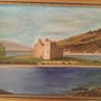 Art - Vintage Oil on Board ( M. Ballentine ) Image 4