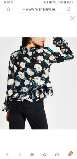 River Island blouse rrp 48 euro size 12