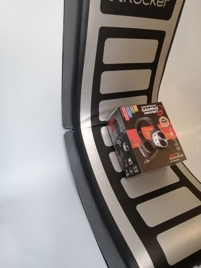 X Rocker Video Rocker Gaming Chair & XR RACING: XH4 Headset - Brand new