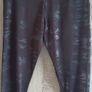 Workout leggins camouflage style very low rise with zip size s Image 4