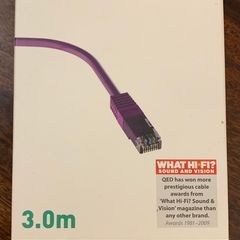 Qed Cat-5e Ethernet Network Cable 3m Brand New And Sealed